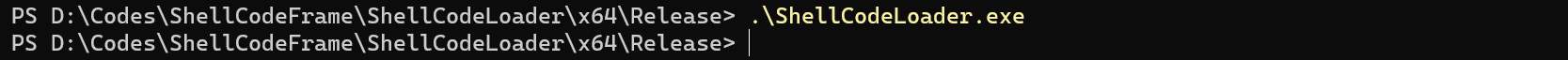 64位ShellCode加载器